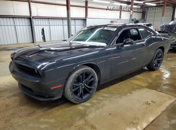 2C3CDZAG3JH310078 2018 DODGE CHALLENGER Черный Передняя левая четверть