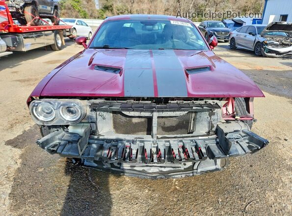 2C3CDZAG4KH521310 2019 DODGE CHALLENGER Бордовый Вид спереди