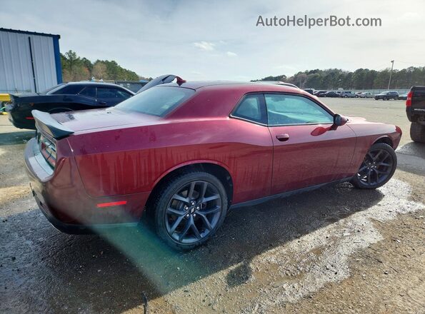 2C3CDZAG4KH521310 2019 DODGE CHALLENGER Бордовый Задняя правая четверть
