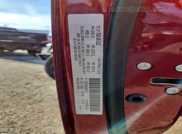 2C3CDZAG4KH521310 2019 DODGE CHALLENGER Бордовый Вид наклейки с VIN-кодом