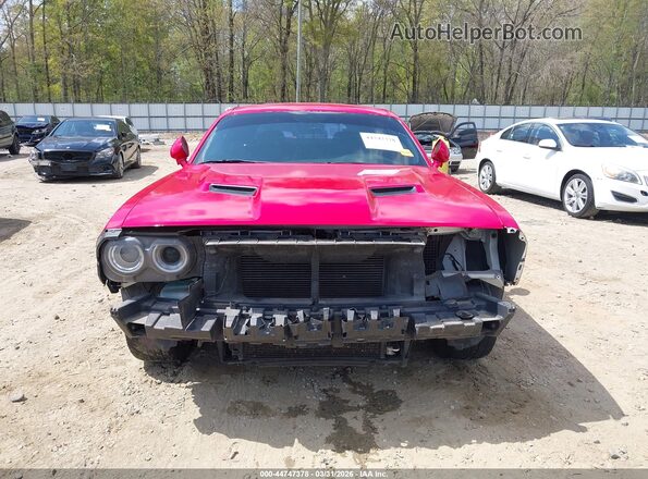 2C3CDZAG5JH128382 2018 DODGE CHALLENGER Красный Вид задней части салона