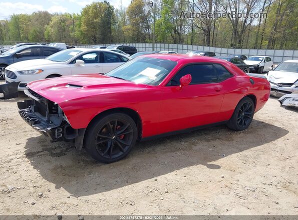 2C3CDZAG5JH128382 2018 DODGE CHALLENGER Красный Передняя левая четверть