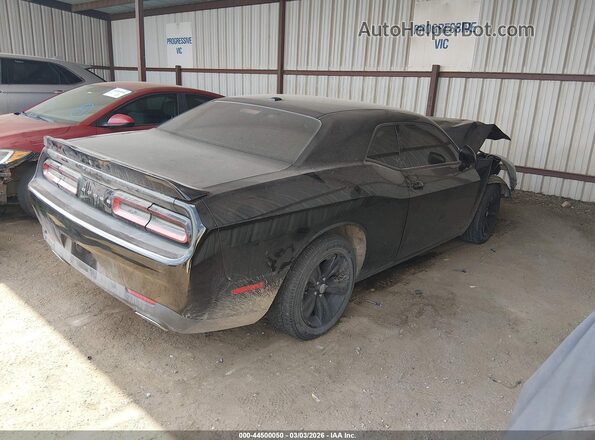 2C3CDZAG5KH606656 2019 DODGE CHALLENGER Черный Задняя правая четверть
