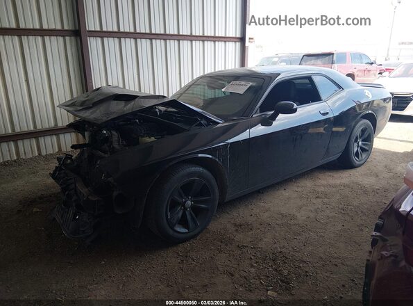 2C3CDZAG5KH606656 2019 DODGE CHALLENGER Черный Передняя левая четверть