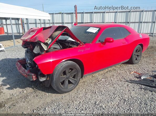 2C3CDZAG6GH164946 2016 DODGE CHALLENGER Красный Передняя левая четверть