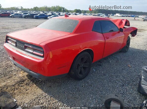 2C3CDZAG6GH164946 2016 DODGE CHALLENGER Красный Задняя правая четверть