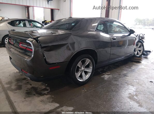 2C3CDZAG6JH228085 2018 DODGE CHALLENGER Gray Trasero derecho