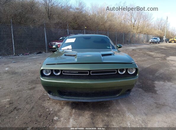2C3CDZAG6KH570962 2019 DODGE CHALLENGER Зеленый Вид задней части салона