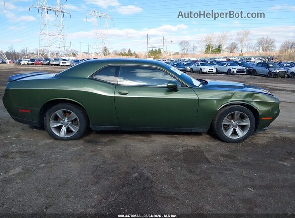 2C3CDZAG6KH570962 2019 DODGE CHALLENGER Зеленый Панорамный вид салона 360°