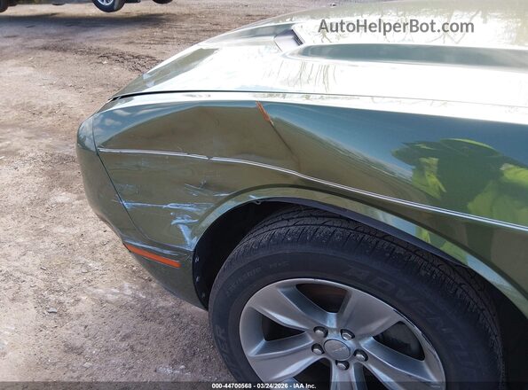 2C3CDZAG6KH570962 2019 DODGE CHALLENGER Зеленый Вид спереди