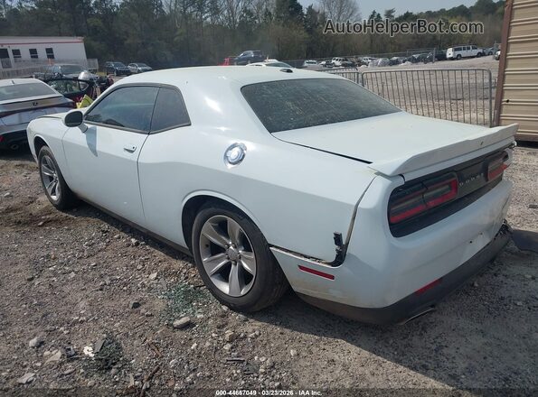 2C3CDZAG7JH305403 2018 DODGE CHALLENGER Белый Задняя левая четверть