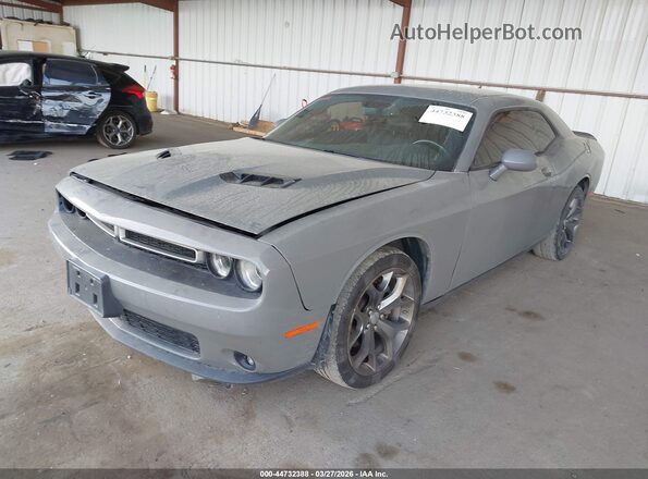 2C3CDZAG8KH591909 2019 DODGE CHALLENGER Серый Передняя левая четверть