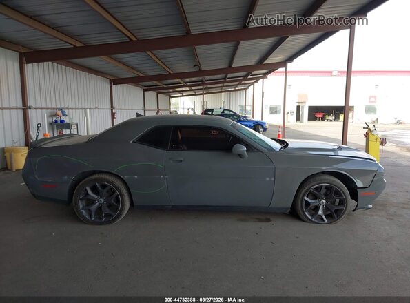 2C3CDZAG8KH591909 2019 DODGE CHALLENGER Серый Вид задней части салона