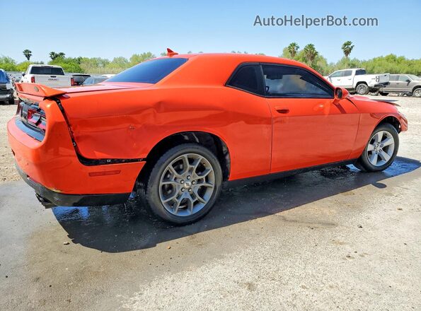 2C3CDZAG8MH577270 2021 DODGE CHALLENGER Orange Հետևի աջ