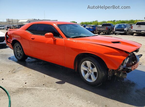 2C3CDZAG8MH577270 2021 DODGE CHALLENGER Orange Առջևի աջ