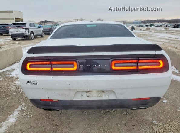 2C3CDZAG8PH526131 2023 DODGE CHALLENGER Белый Вид сзади