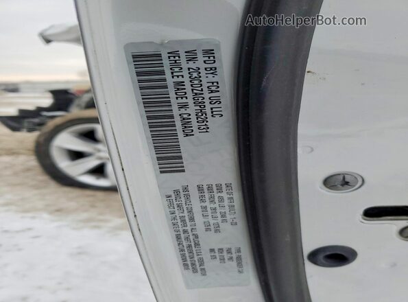 2C3CDZAG8PH526131 2023 DODGE CHALLENGER Белый Вид подкапотного пространства