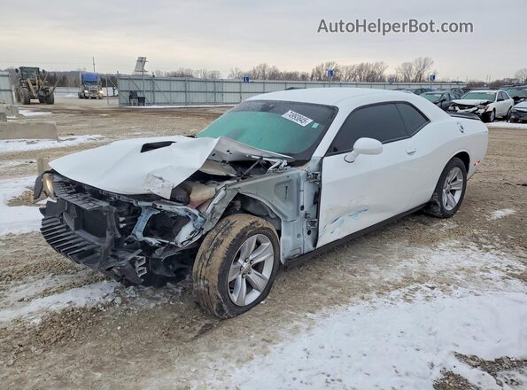 2C3CDZAG8PH526131 2023 DODGE CHALLENGER Белый Передняя левая четверть