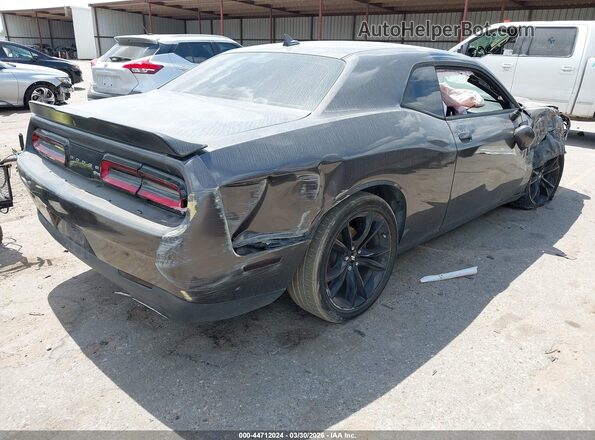 2C3CDZAG9JH334059 2018 DODGE CHALLENGER Серый Задняя правая четверть