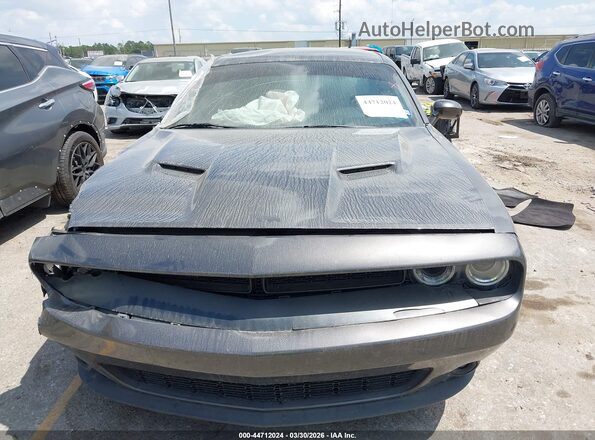 2C3CDZAG9JH334059 2018 DODGE CHALLENGER Серый Вид щитка приборов