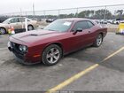 2018 Dodge Challenger Sxt Maroon vin: 2C3CDZAGXJH255175