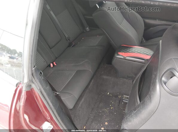 2C3CDZAGXJH255175 2018 DODGE CHALLENGER Maroon Widok naklejki z numerem VIN