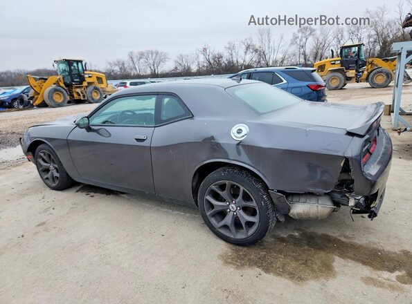 2C3CDZAGXJH339609 2018 DODGE CHALLENGER Серый Задняя левая четверть