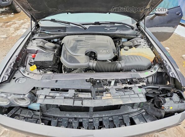 2C3CDZAGXJH339609 2018 DODGE CHALLENGER Серый Вид задней части салона