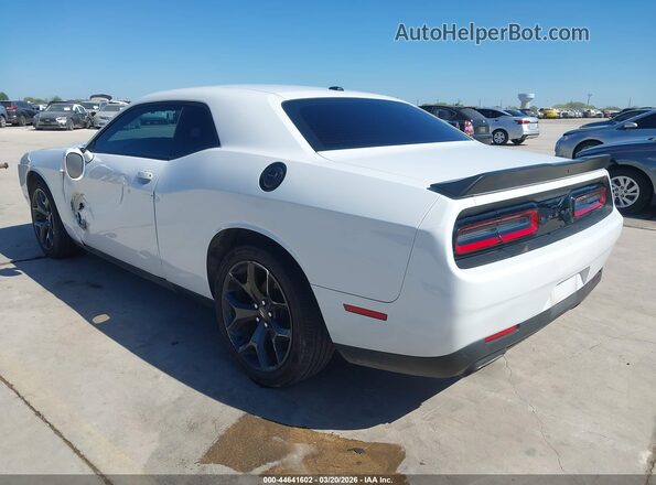 2C3CDZAGXLH240288 2020 DODGE CHALLENGER White Trasero izquierdo