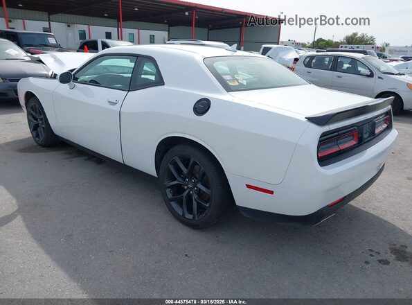 2C3CDZAGXNH100468 2022 DODGE CHALLENGER Белый Задняя левая четверть