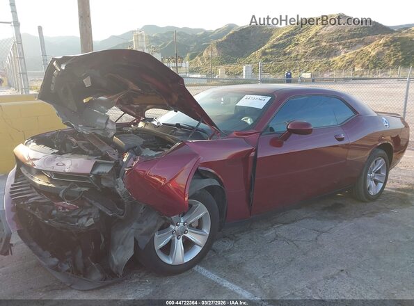 2C3CDZAGXPH602738 2023 DODGE CHALLENGER Красный Панорамный вид салона 360°