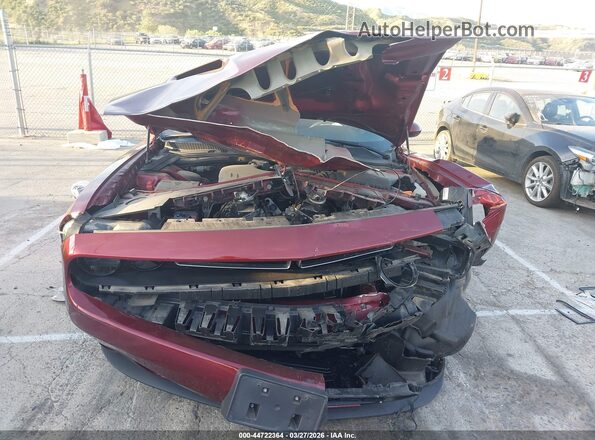 2C3CDZAGXPH602738 2023 DODGE CHALLENGER Красный Вид щитка приборов