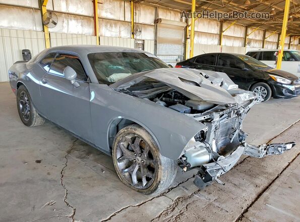 2C3CDZBT1JH131114 2018 DODGE CHALLENGER Серый Передняя правая четверть