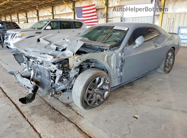 2C3CDZBT1JH131114 2018 DODGE CHALLENGER Серый Передняя левая четверть