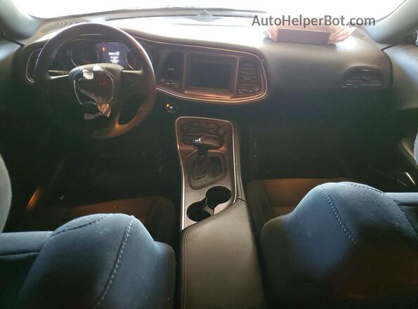 2C3CDZBT1JH131114 2018 DODGE CHALLENGER Серый Вид панели приборов