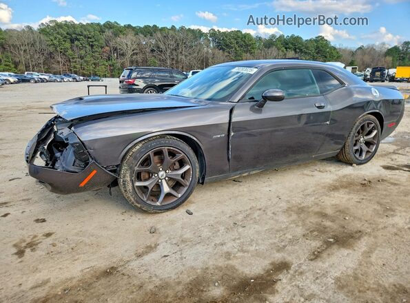 2C3CDZBT1KH641836 2019 DODGE CHALLENGER Серый Передняя левая четверть