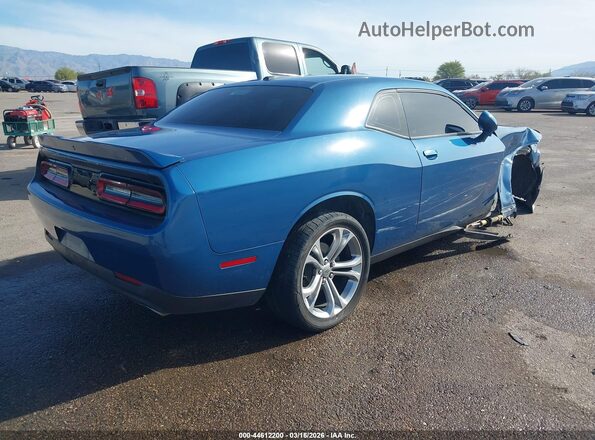 2C3CDZBT2LH215042 2020 DODGE CHALLENGER Синий Задняя правая четверть