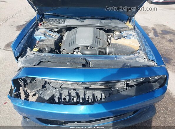 2C3CDZBT2LH215042 2020 DODGE CHALLENGER Синий Вид сзади