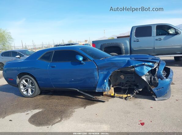 2C3CDZBT2LH215042 2020 DODGE CHALLENGER Синий Панорамный вид салона 360°