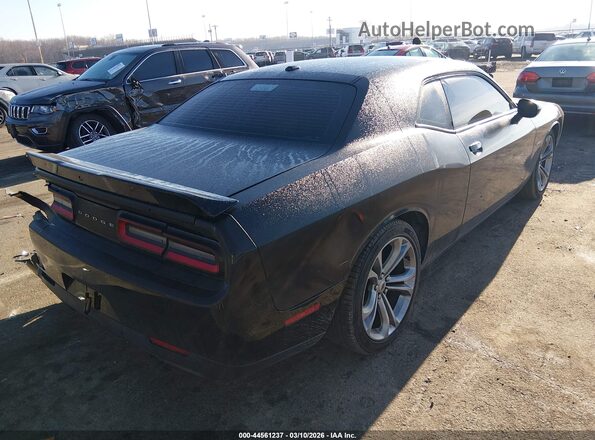 2C3CDZBT3LH118643 2020 DODGE CHALLENGER Черный Задняя правая четверть