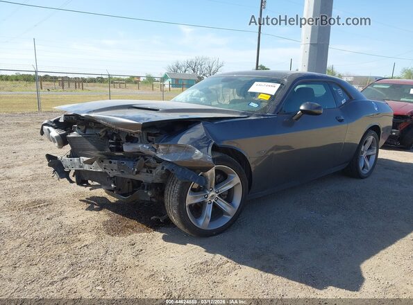 2C3CDZBT5JH211600 2018 DODGE CHALLENGER Gray Vista tres cuartos delantera izquierda