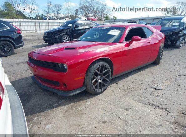 2C3CDZBT6GH101017 2016 DODGE CHALLENGER Красный Передняя левая четверть