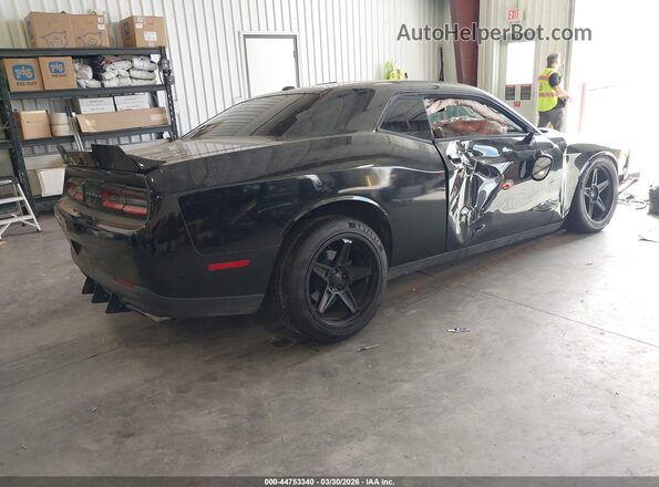 2C3CDZBT7KH511981 2019 DODGE CHALLENGER Черный Задняя правая четверть