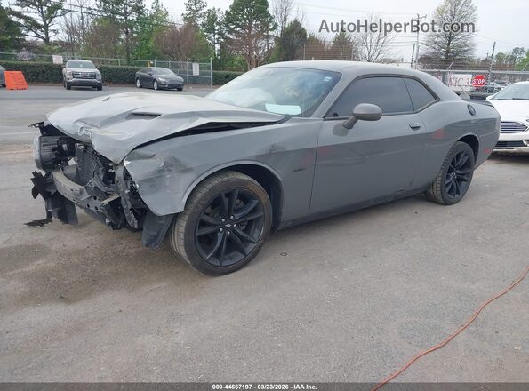 2C3CDZBT8JH255557 2018 DODGE CHALLENGER Серый Передняя левая четверть