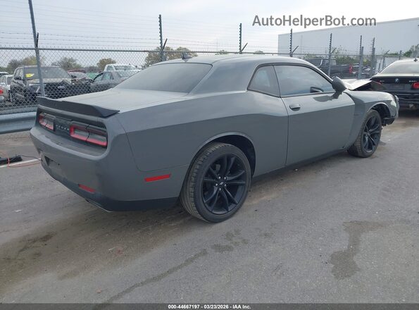2C3CDZBT8JH255557 2018 DODGE CHALLENGER Серый Задняя правая четверть