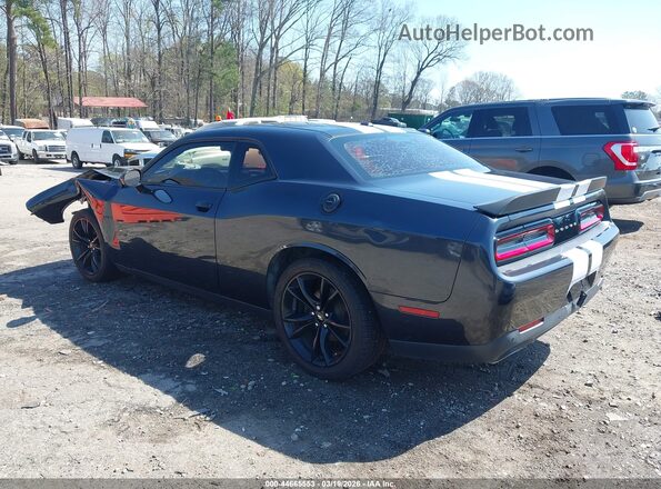 2C3CDZBT9JH217030 2018 DODGE CHALLENGER Черный Задняя левая четверть