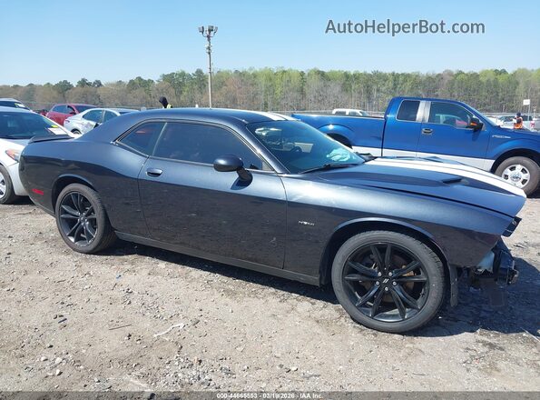 2C3CDZBT9JH217030 2018 DODGE CHALLENGER Черный Вид задней части салона