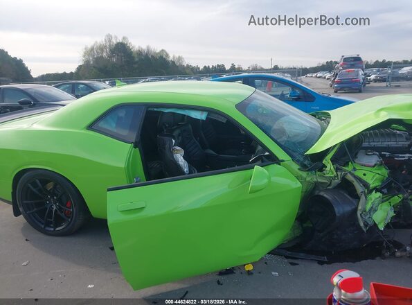 2C3CDZC90PH633107 2023 DODGE CHALLENGER Зеленый Панорамный вид салона 360°