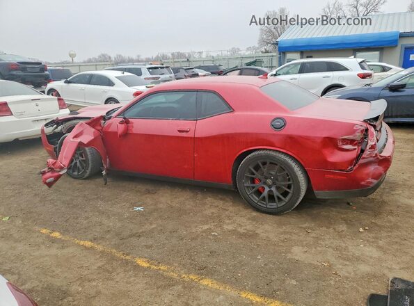 2C3CDZC93GH152882 2016 DODGE CHALLENGER Красный Задняя левая четверть