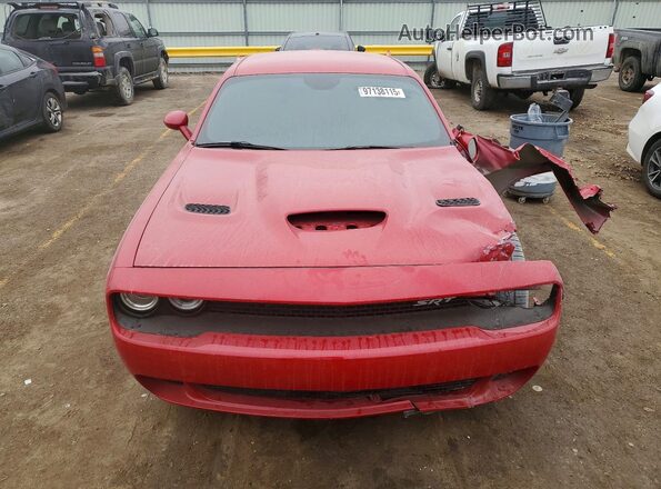 2C3CDZC93GH152882 2016 DODGE CHALLENGER Красный Вид спереди